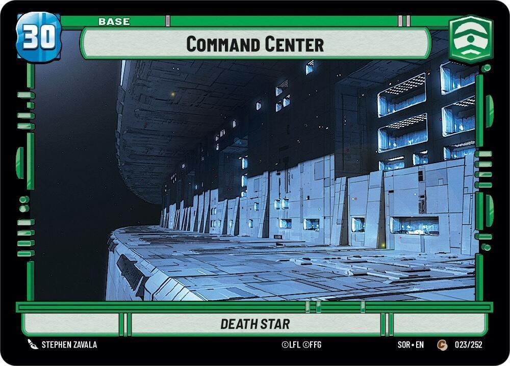  Command Center // Shield (23 // T02) [Spark of Rebellion] - Trading Card World