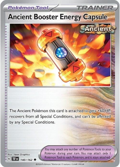 Scarlet & Violet: Temporal Forces Ancient Booster Energy Capsule (140/162) [Scarlet & Violet: Temporal Forces] - Trading Card World