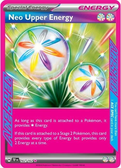 Scarlet & Violet: Temporal Forces Neo Upper Energy (162/162) [Scarlet & Violet: Temporal Forces] - Trading Card World
