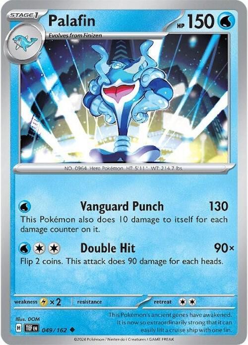 Scarlet & Violet: Temporal Forces Palafin (049/162) [Scarlet & Violet: Temporal Forces] - Trading Card World