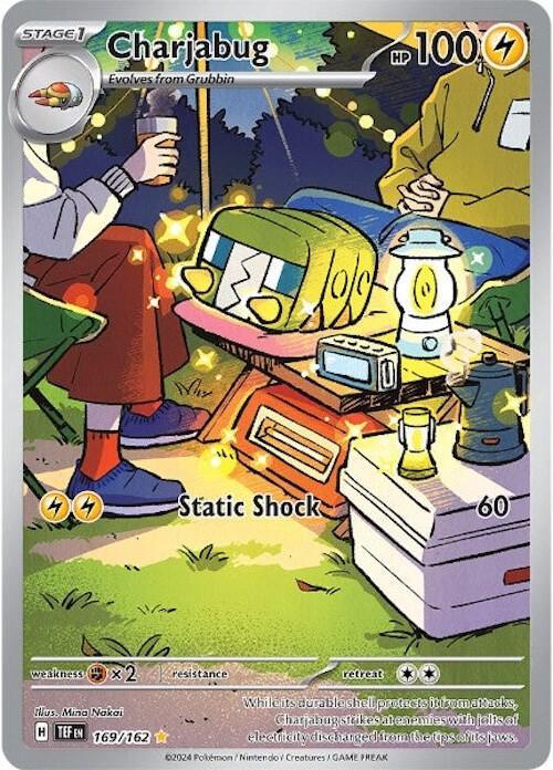 169, Scarlet & Violet: Temporal Forces Charjabug (169/162) [Scarlet & Violet: Temporal Forces] - Trading Card World