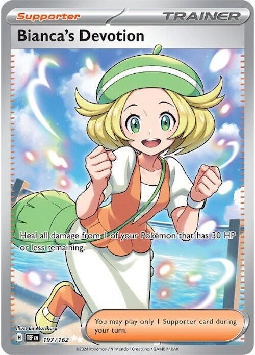 Scarlet & Violet: Temporal Forces Bianca's Devotion (197/162) [Scarlet & Violet: Temporal Forces] - Trading Card World