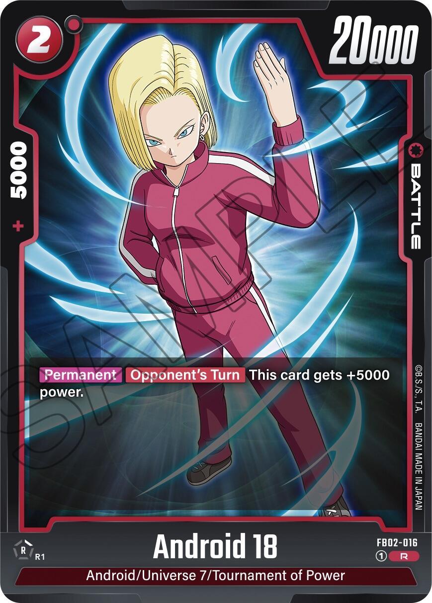  Android 18 [Blazing Aura] - Trading Card World