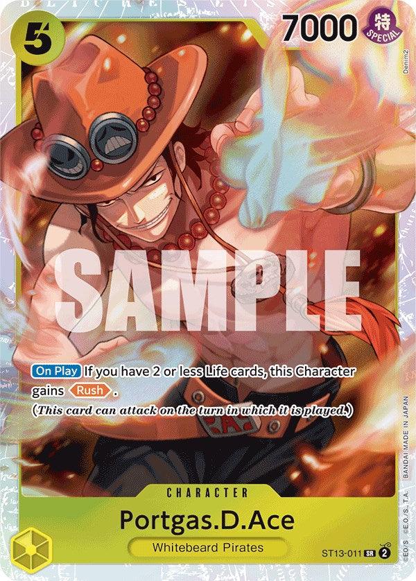 Character, Starter Decks, Super Rare, Ultra Deck: The Three Brothers, Whitebeard Pirates Portgas.D.Ace [Ultra Deck: The Three Brothers] - Trading Card World