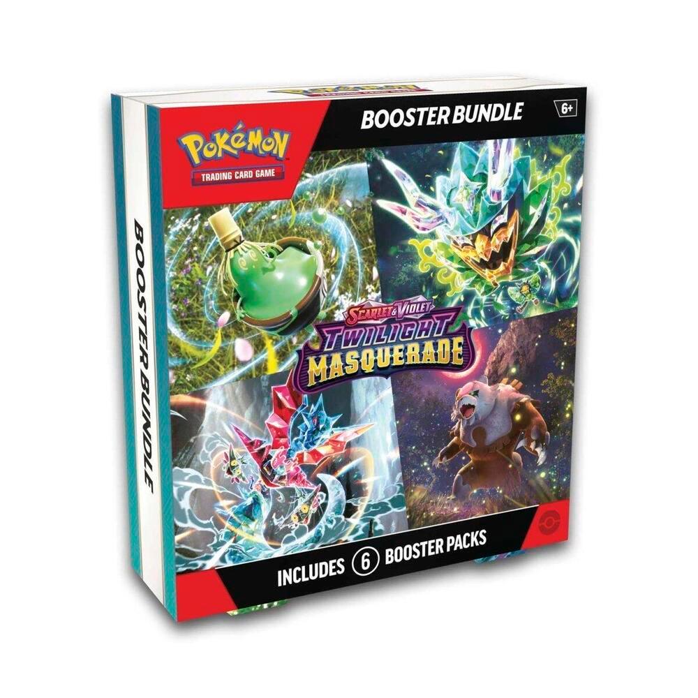 Booster Bundle, Pokémon, Scarlet & Violet: Twilight Masquerade Scarlet & Violet: Twilight Masquerade - Booster Bundle - Trading Card World