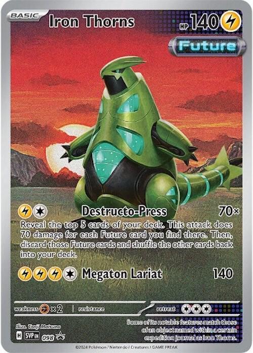 098, Scarlet & Violet: Black Star Promos Iron Thorns (098) [Scarlet & Violet: Black Star Promos] - Trading Card World