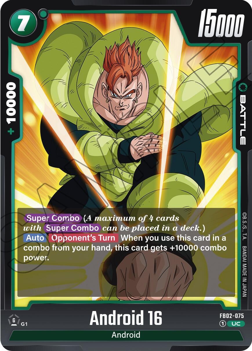  Android 16 [Blazing Aura] - Trading Card World