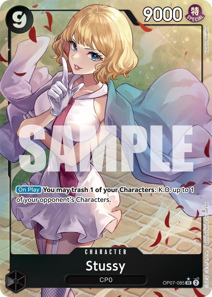 500 Years in the Future, One Piece Singles Stussy (Parallel) [500 Years in the Future] - Trading Card World