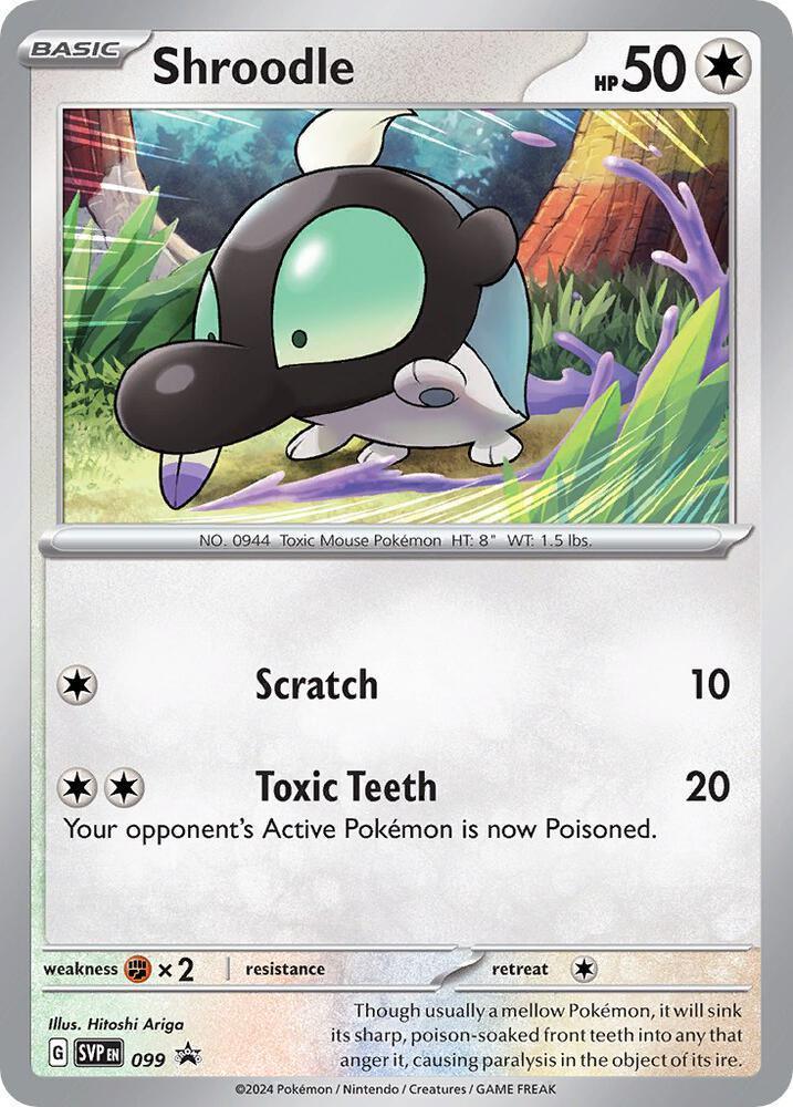 Scarlet & Violet: Black Star Promos Shroodle (099) [Scarlet & Violet: Black Star Promos] - Trading Card World