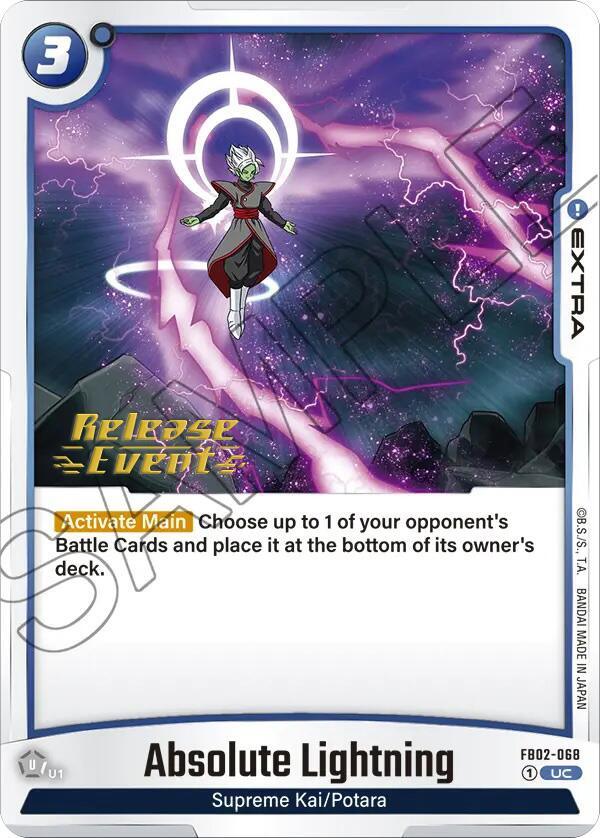  Absolute Lightning [Blazing Aura Pre-Release Cards] - Trading Card World