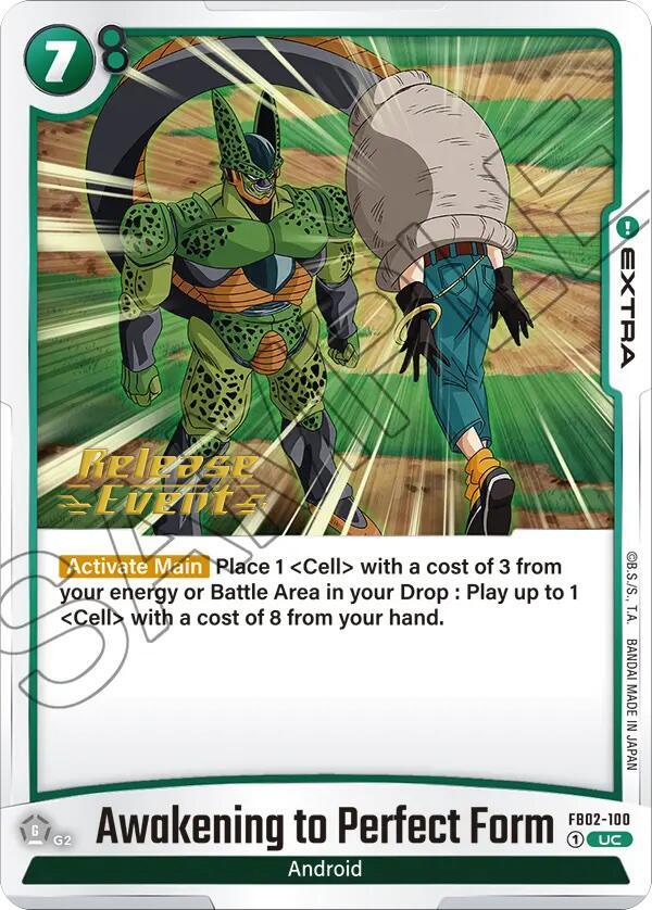  Awakening to Perfect Form [Blazing Aura Pre-Release Cards] - Trading Card World