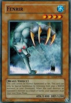 Beast, Common, Effect Monster, Invasion of Chaos, Unlimited, Water Fenrir [IOC-EN020] Common - Trading Card World