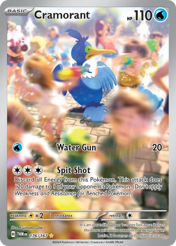 Scarlet & Violet: Twilight Masquerade Cramorant (176/167) [Scarlet & Violet: Twilight Masquerade] - Trading Card World