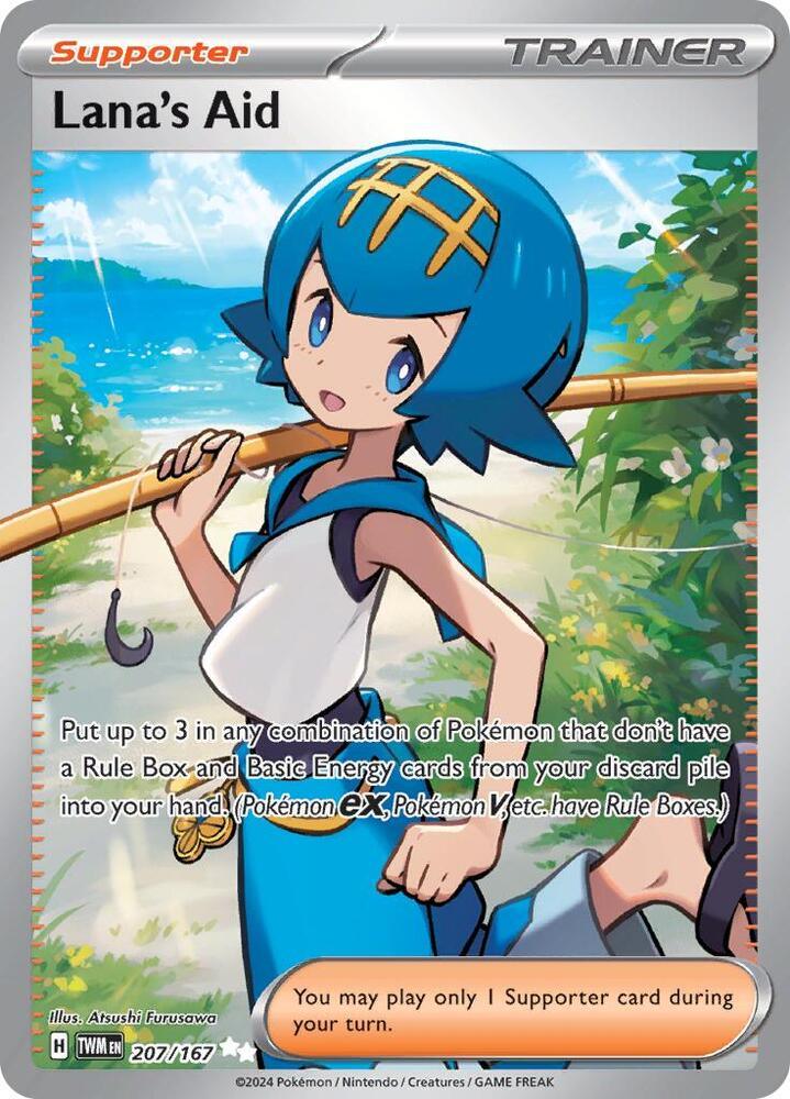 Scarlet & Violet: Twilight Masquerade Lana's Aid (207/167) [Scarlet & Violet: Twilight Masquerade] - Trading Card World