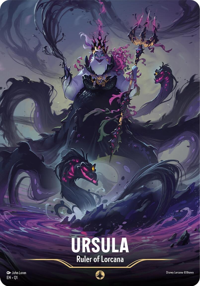  Ursula - Ruler of Lorcana (Oversized) [Illumineer's Quest: Deep Trouble] - Trading Card World