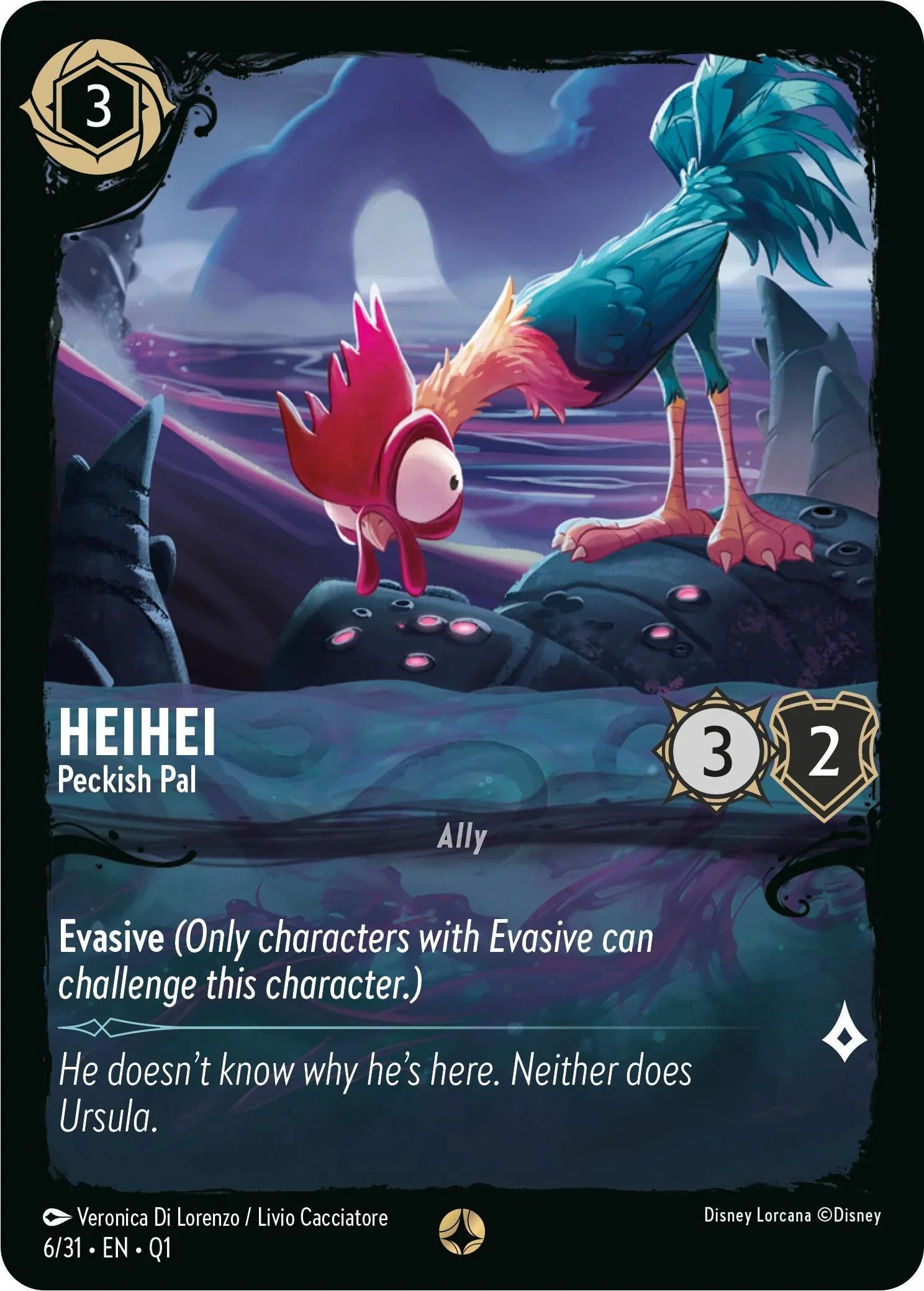  HeiHei - Peckish Pal (6/31) [Illumineer's Quest: Deep Trouble] - Trading Card World