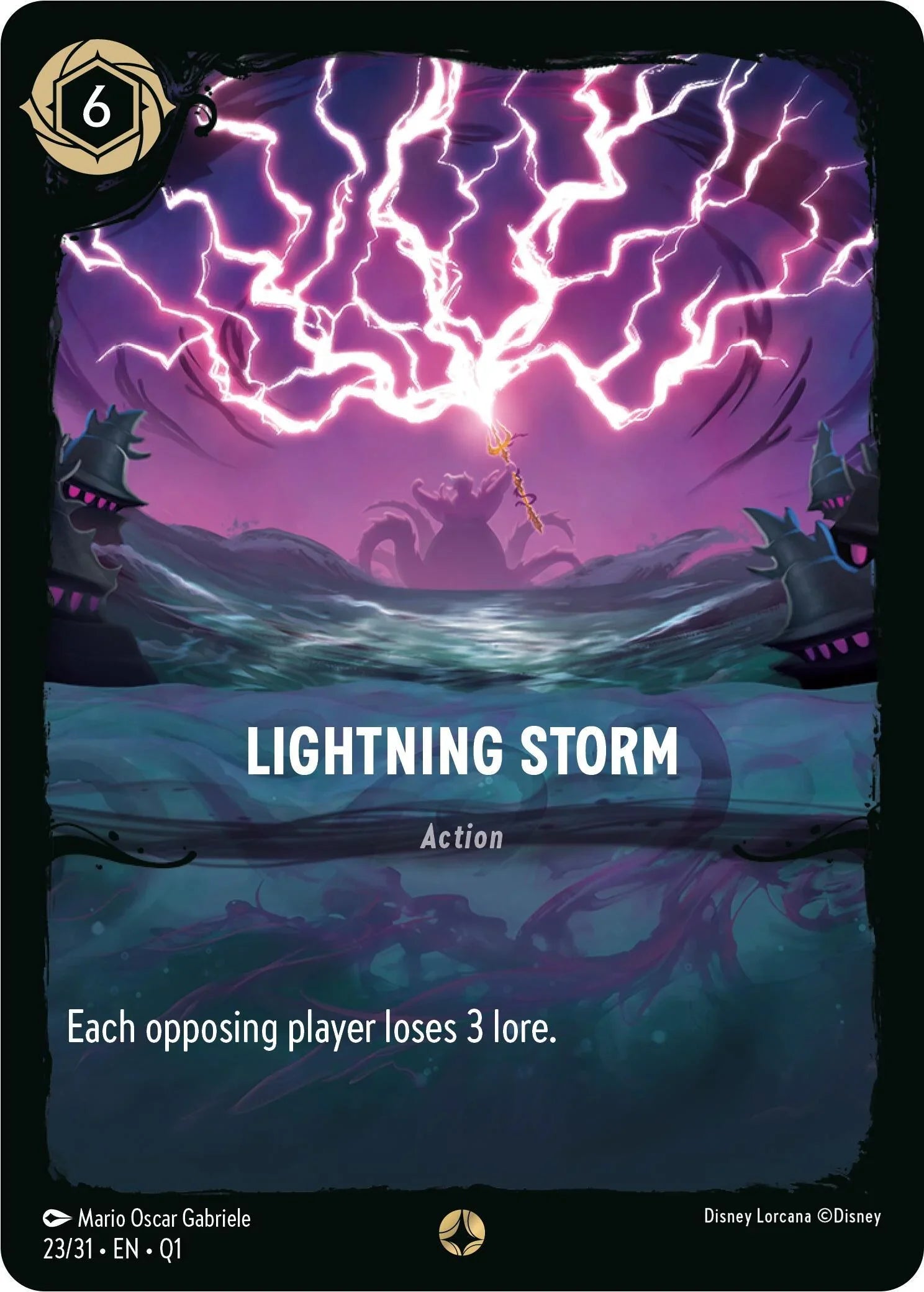  Lightning Storm (23/31) [Illumineer's Quest: Deep Trouble] - Trading Card World