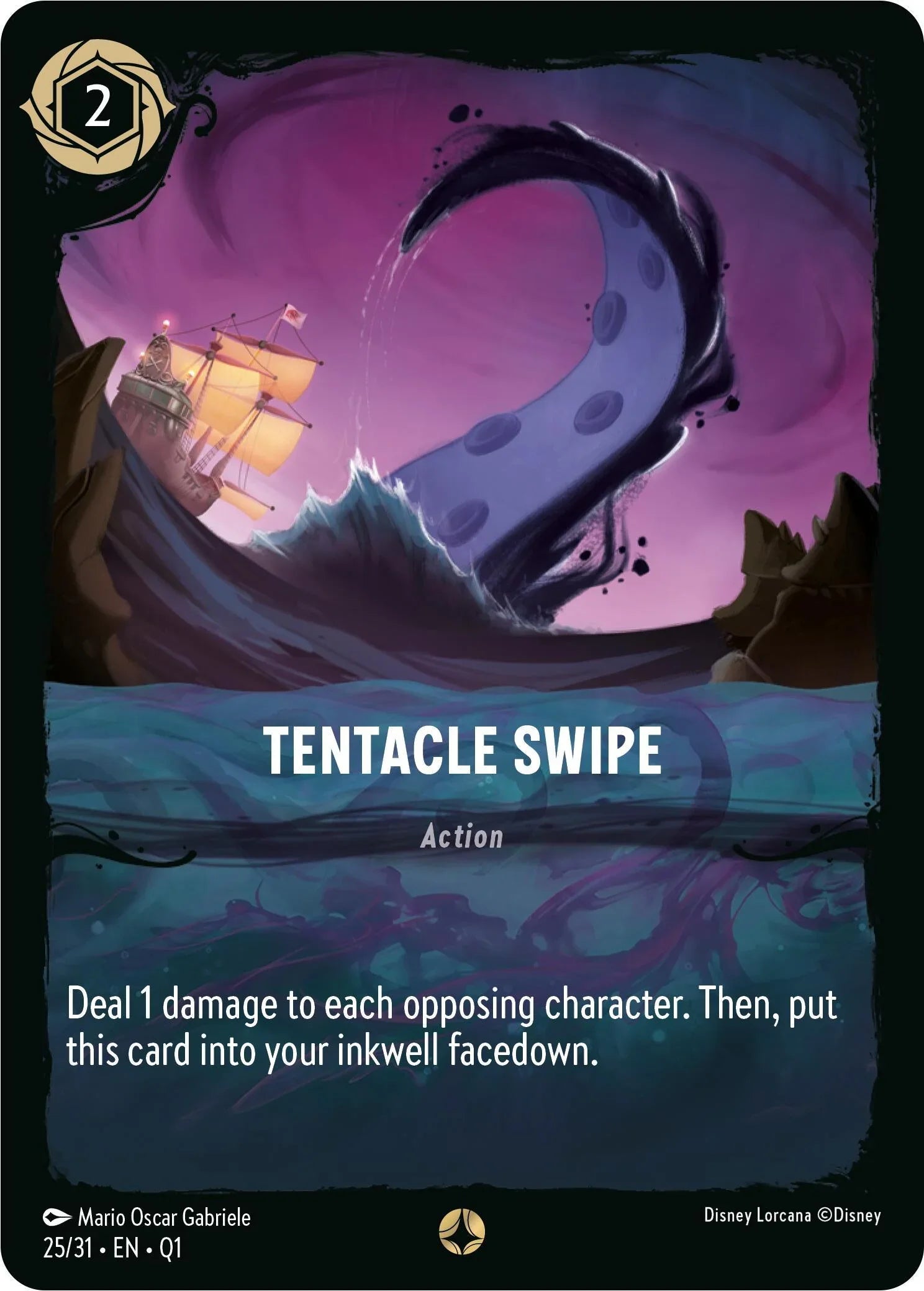  Tentacle Swipe (25/31) [Illumineer's Quest: Deep Trouble] - Trading Card World
