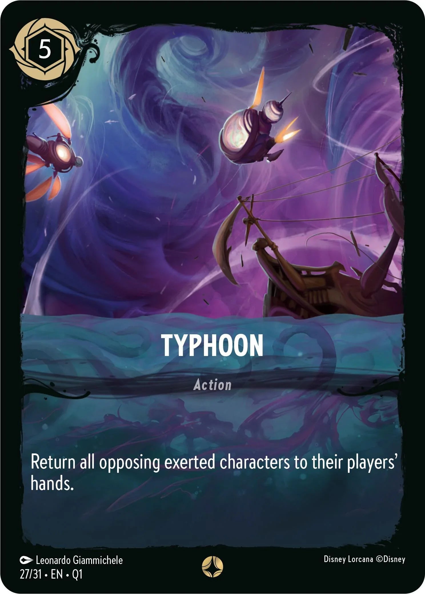  Typhoon (27/31) [Illumineer's Quest: Deep Trouble] - Trading Card World