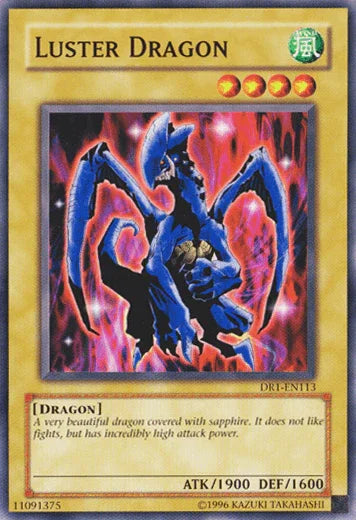 Common, Dark Revelation Volume 1, Dragon, Normal Monster, Unlimited, Wind Luster Dragon [DR1-EN113] Common - Trading Card World
