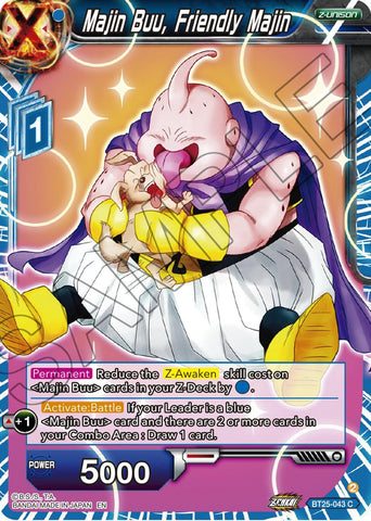 Majin Buu, Friendly Majin (BT25-043) [Legend of the Dragon Balls]