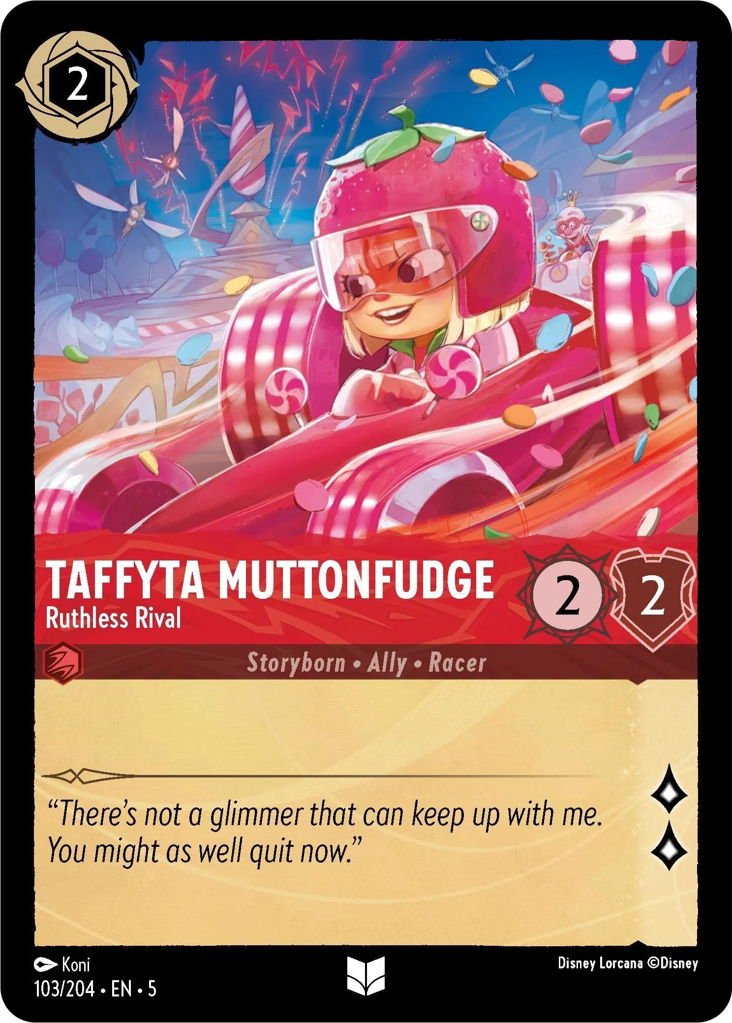  Taffyta Muttonfudge - Ruthless Rival (103/204) [Shimmering Skies] - Trading Card World