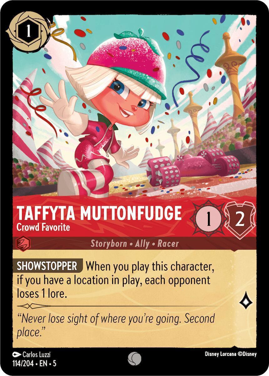  Taffyta Muttonfudge - Crowd Favorite (114/204) [Shimmering Skies] - Trading Card World