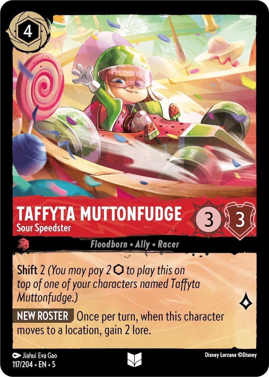  Taffyta Muttonfudge - Sour Speedster (117/204) [Shimmering Skies] - Trading Card World