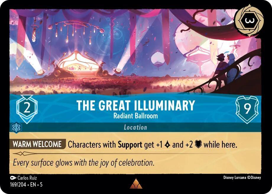  The Great Illuminary - Radiant Ballroom (169/204) [Shimmering Skies] - Trading Card World