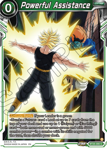 Powerful Assistance (BT25-095) [Legend of the Dragon Balls]