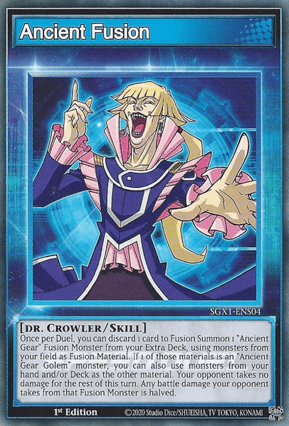 1st Edition, Common, Skill, Speed Duel GX: Duel Academy Box Ancient Fusion [SGX1-ENS04] Common - Trading Card World