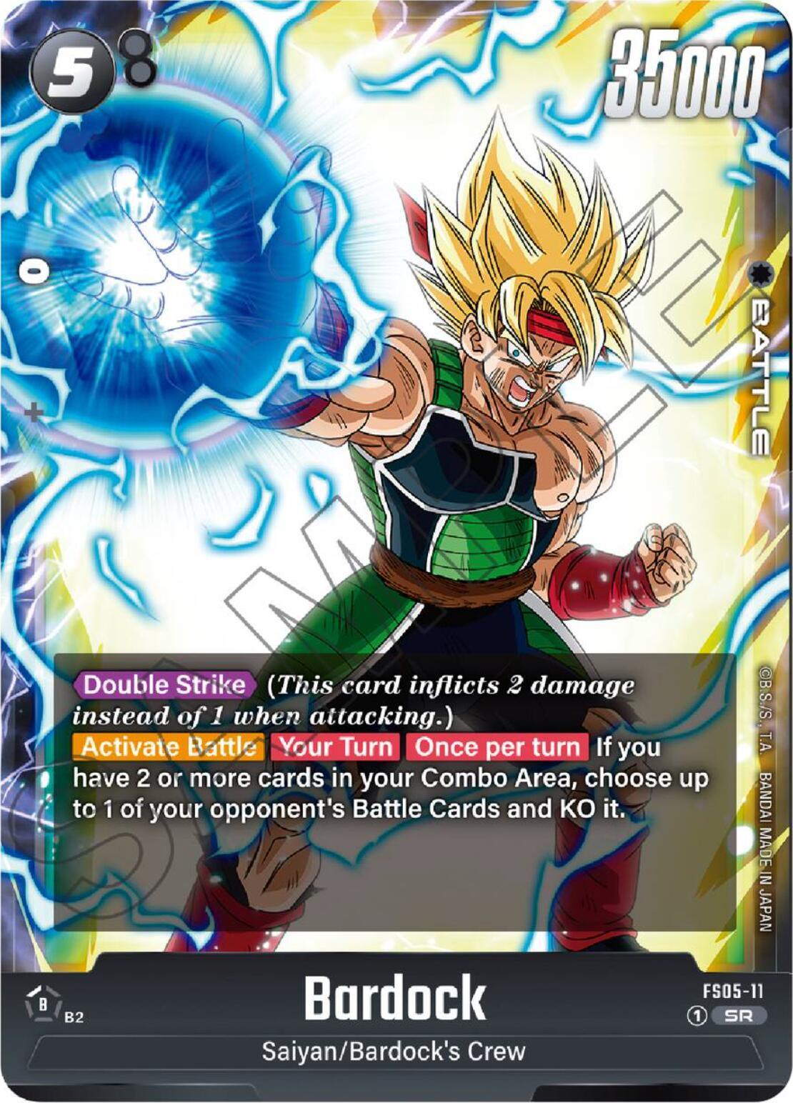  Bardock (FS05-11) [Starter Deck 5: Bardock] - Trading Card World