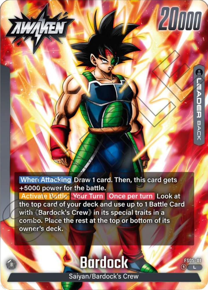  Bardock (FS05-01) [Starter Deck: Bardock] - Trading Card World