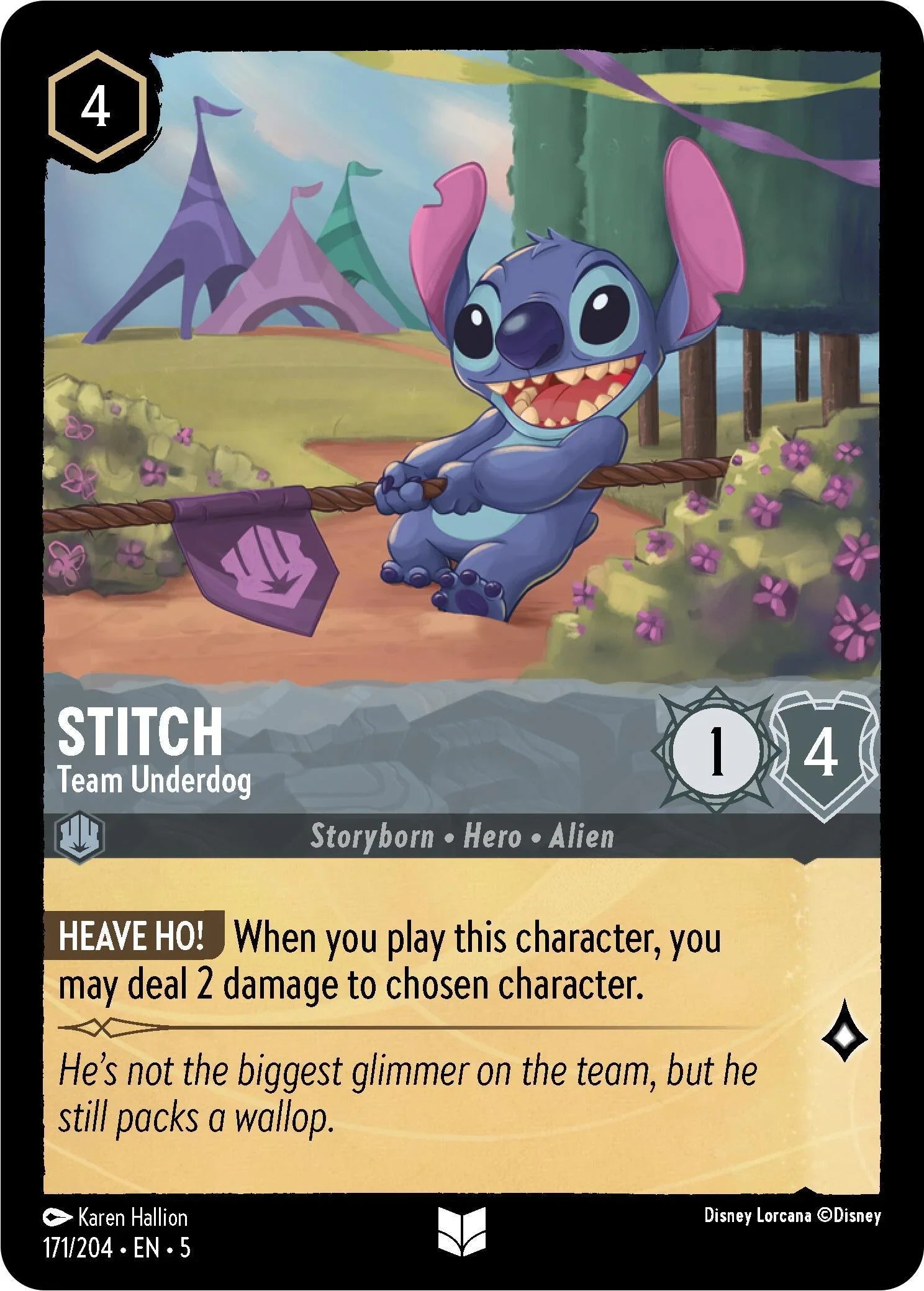  Stitch - Team Underdog (171/204) [Shimmering Skies] - Trading Card World