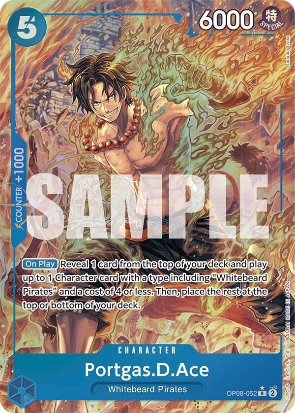 One Piece Singles, Two Legends Portgas.D.Ace (Parallel) [Two Legends] - Trading Card World