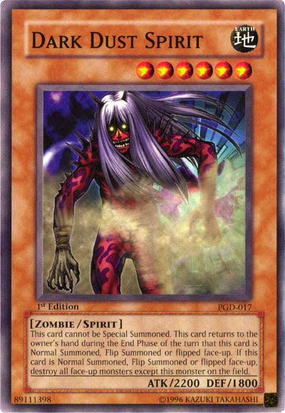 1st Edition, Common, Earth, Pharaonic Guardian, Spirit Monster, Unlimited, Zombie Dark Dust Spirit [PGD-017] Common - Trading Card World