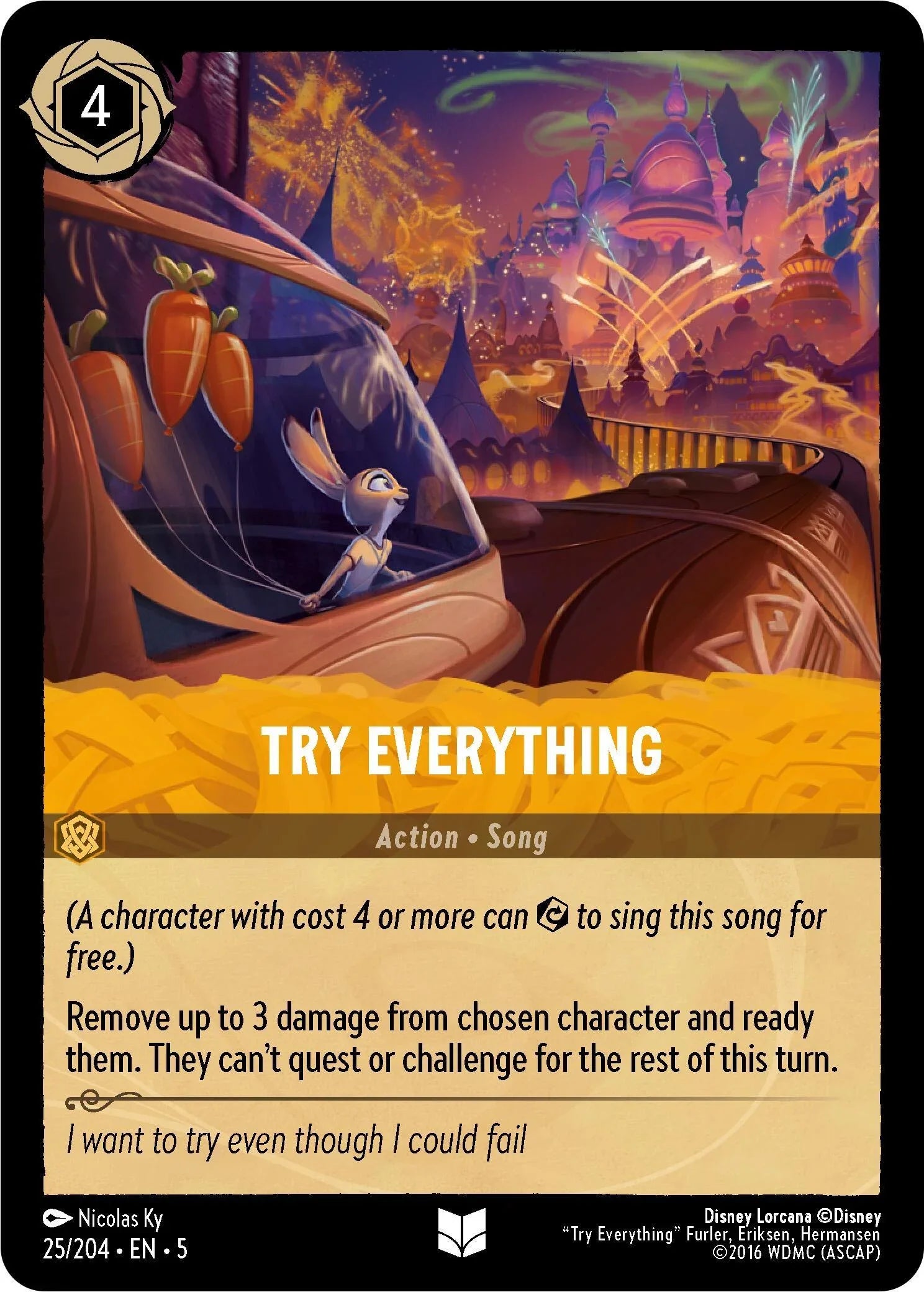  Try Everything (25/204) [Shimmering Skies] - Trading Card World