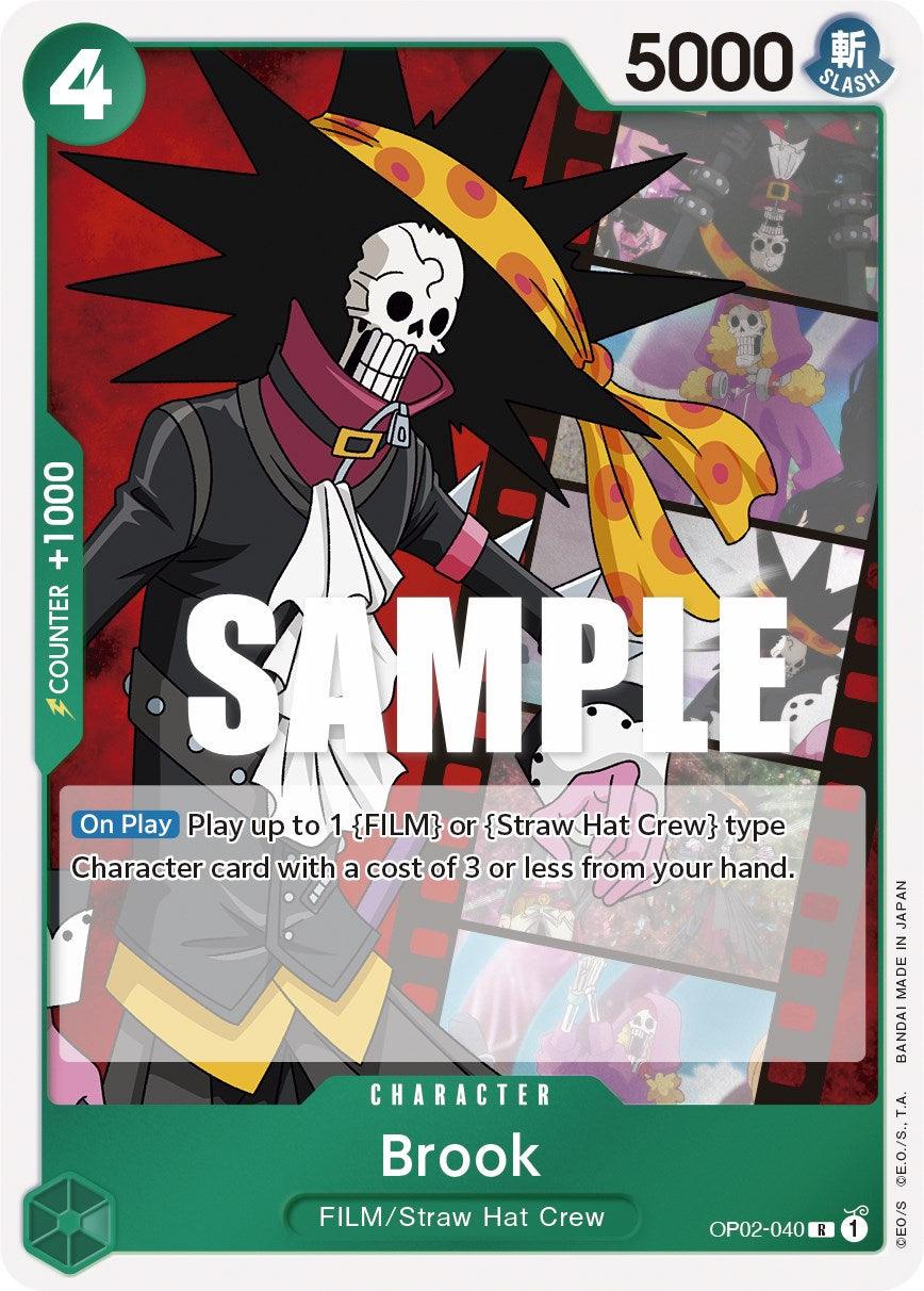 Character, Film, Paramount War, Rare, Straw Hat Crew Brook [Paramount War] - Trading Card World