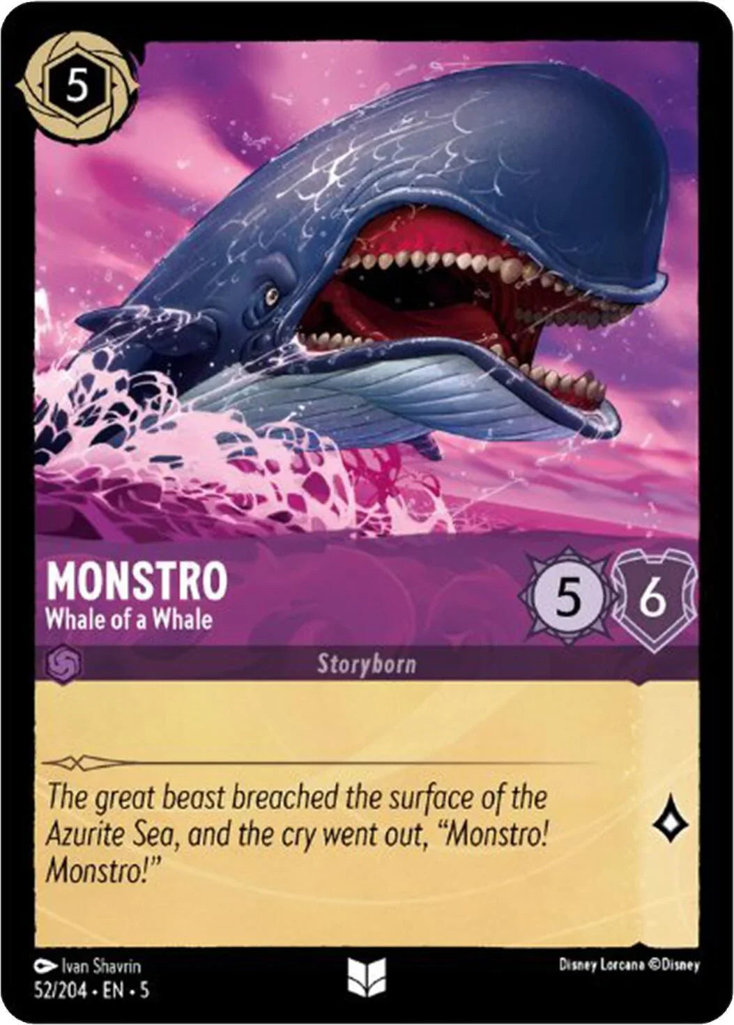  Monstro - Whale of a Whale (52/204) [Shimmering Skies] - Trading Card World