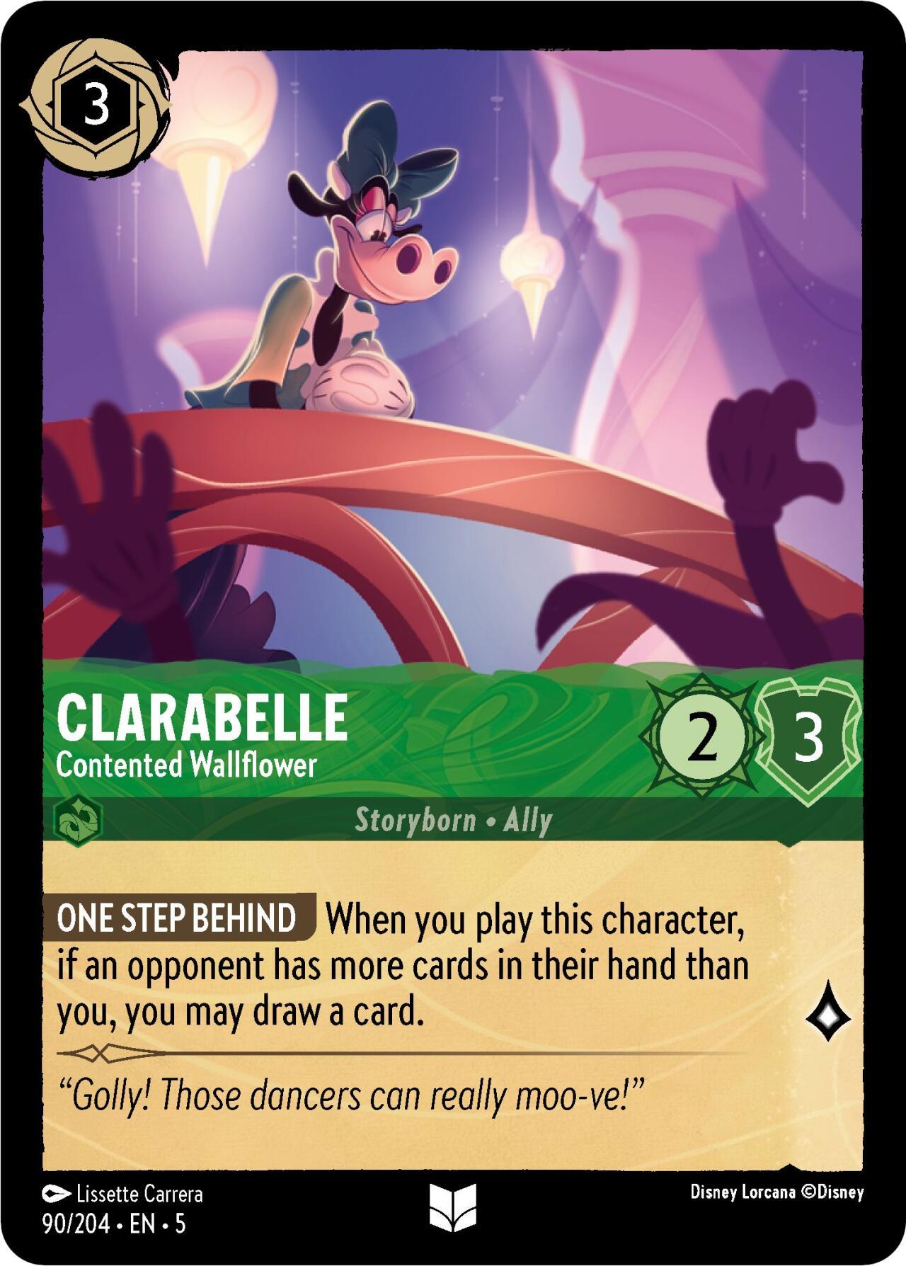  Clarabelle - Contented Wallflower (90/204) [Shimmering Skies] - Trading Card World