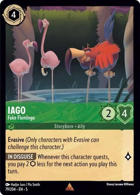  Iago - Fake Flamingo (79/204) [Shimmering Skies] - Trading Card World