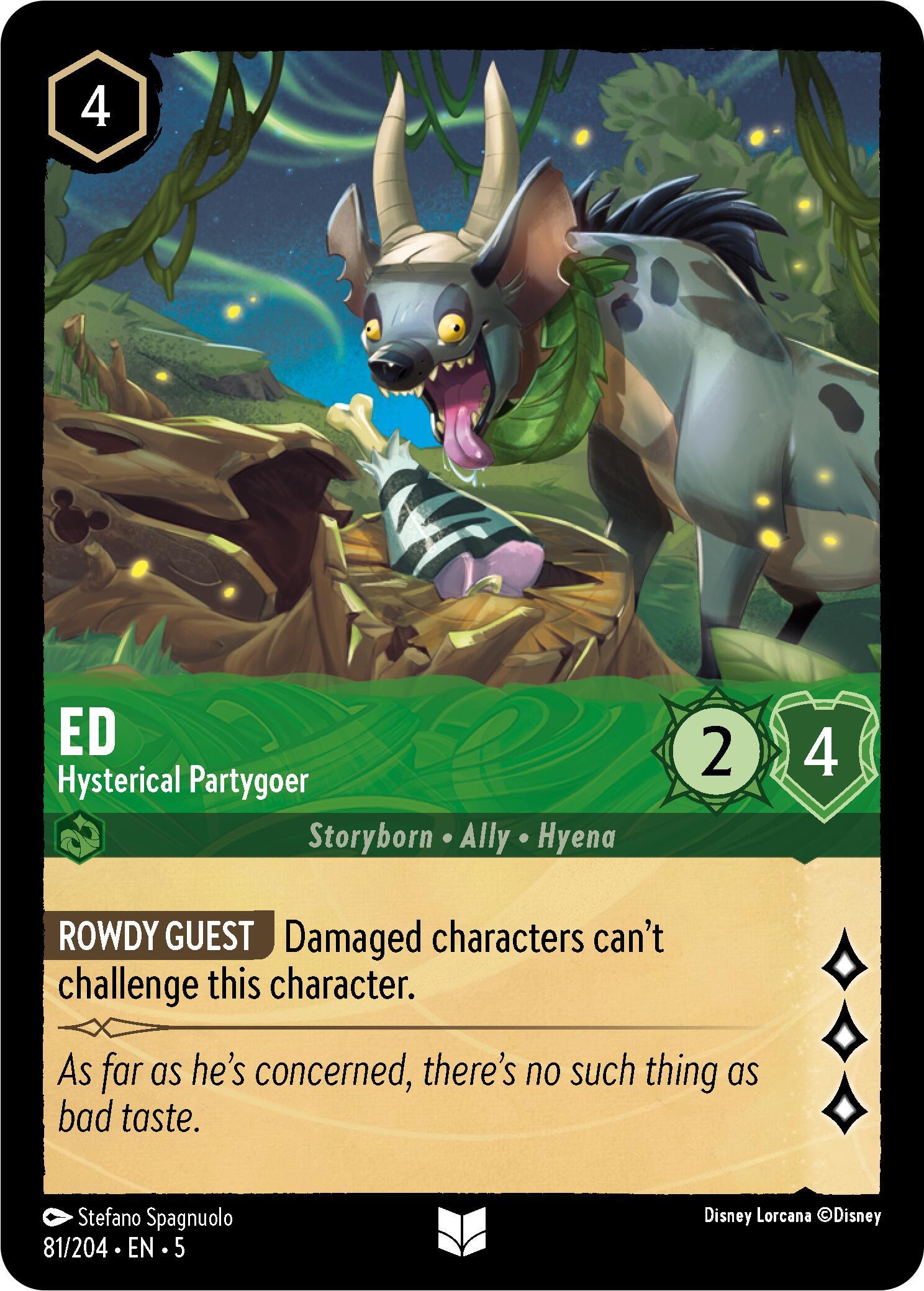  Ed - Hysterical Partygoer (81/204) [Shimmering Skies] - Trading Card World