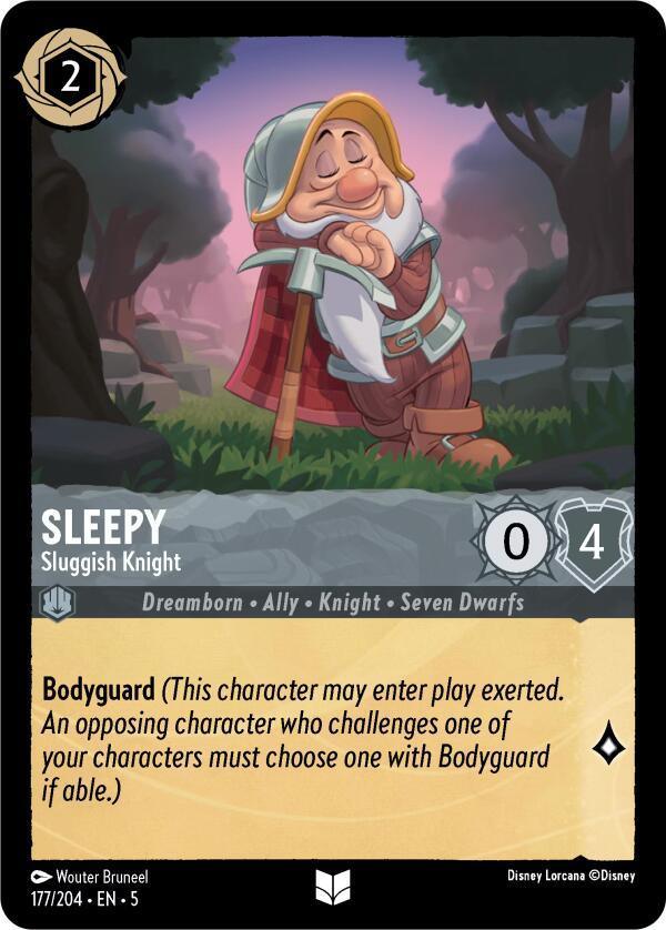  Sleepy - Sluggish Knight (177/204) [Shimmering Skies] - Trading Card World