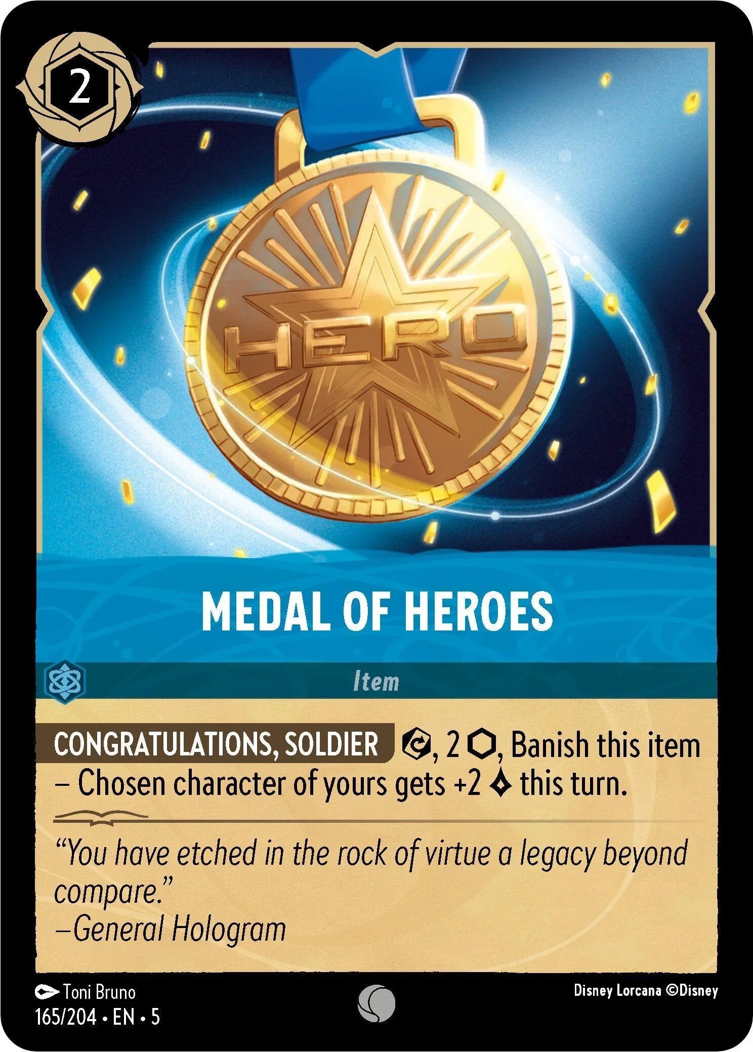  Medal of Heroes (165/204) [Shimmering Skies] - Trading Card World