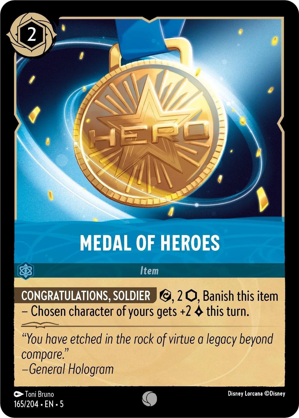 Medal of Heroes (165/204) [Shimmering Skies] - Trading Card World