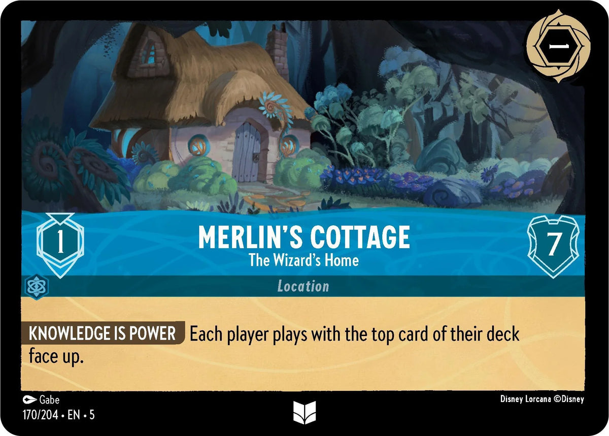  Merlin's Cottage - The Wizard's Home (170/204) [Shimmering Skies] - Trading Card World