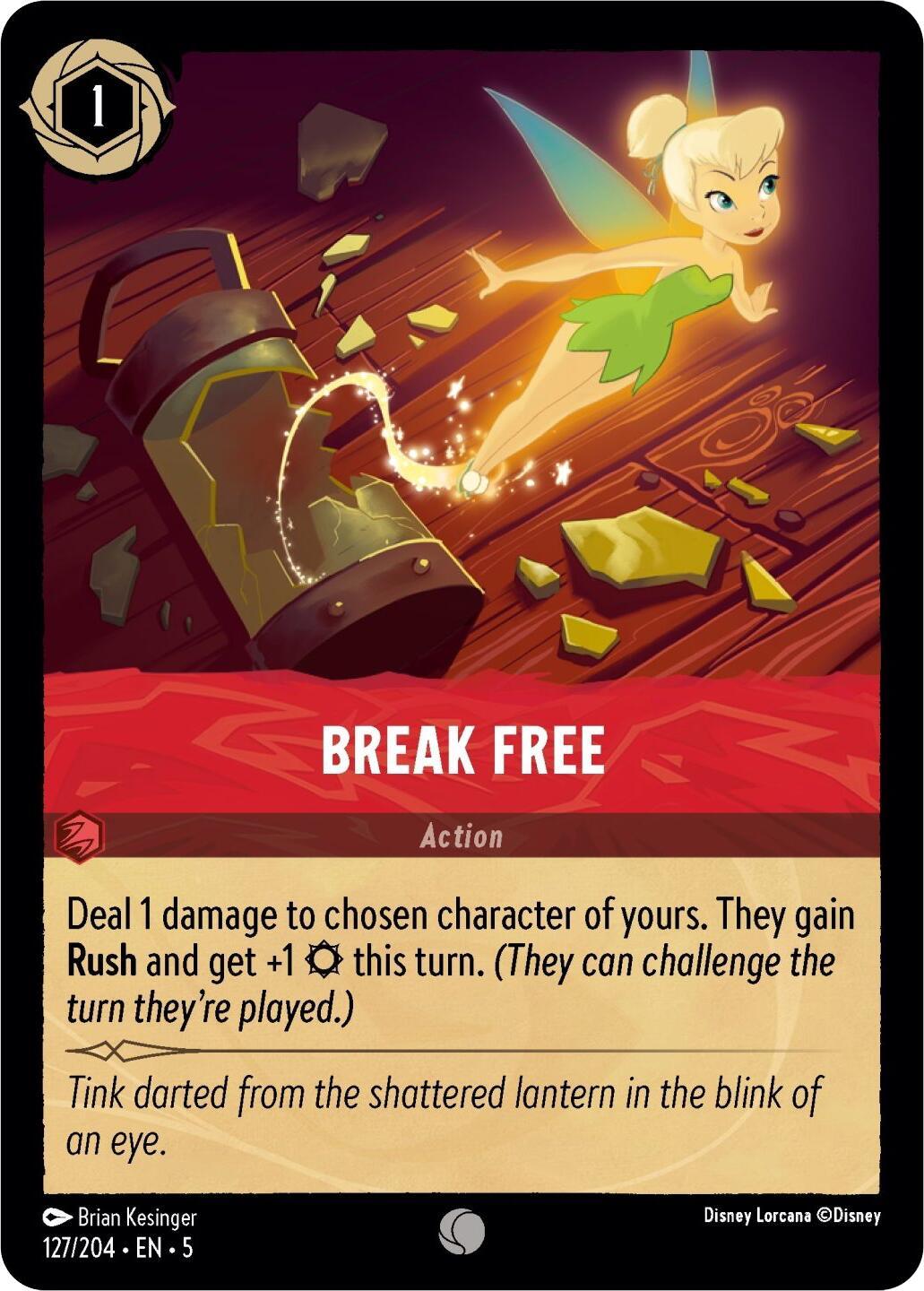  Break Free (127/204) [Shimmering Skies] - Trading Card World