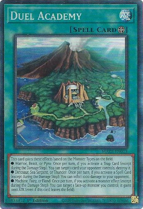 1st Edition, Collector's Rare, Field Spell, Maze of Memories, Spell Duel Academy [MAZE-EN013] Collector's Rare - Trading Card World