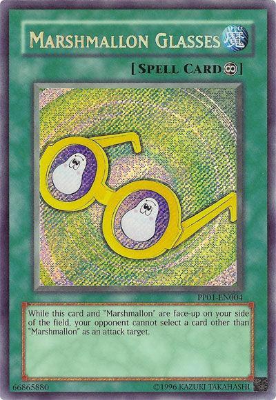Continuous Spell, Premium Pack 1, Secret Rare, Spell, Unlimited Marshmallon Glasses [PP01-EN004] Secret Rare - Trading Card World