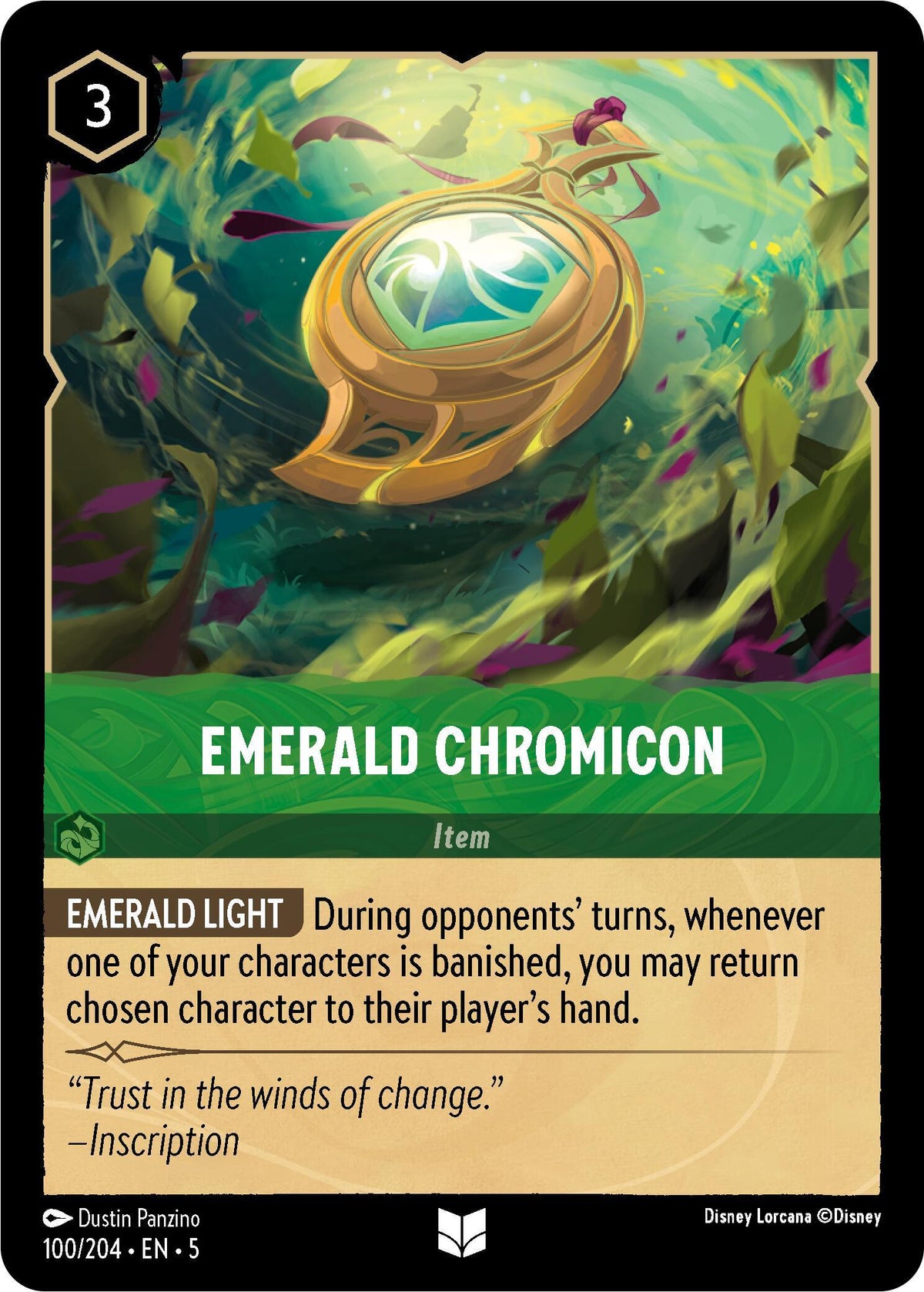  Emerald Chromicon (100/204) [Shimmering Skies] - Trading Card World